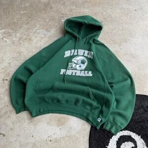 Vintage Russell Athletic Bruin Football Hoodie